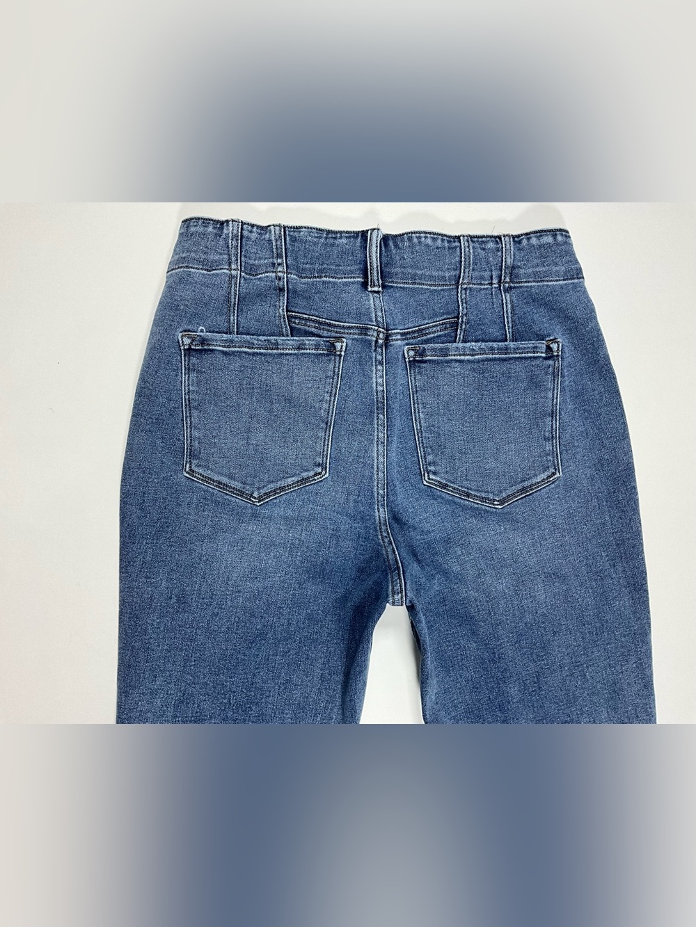 Lovervet by Vervet High Rise Flare Denim Jeans Women's 14W - Picture 13 of 16